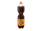 Eine 1,5-Liter-Flasche Freeway mixxmax Cola Orange.