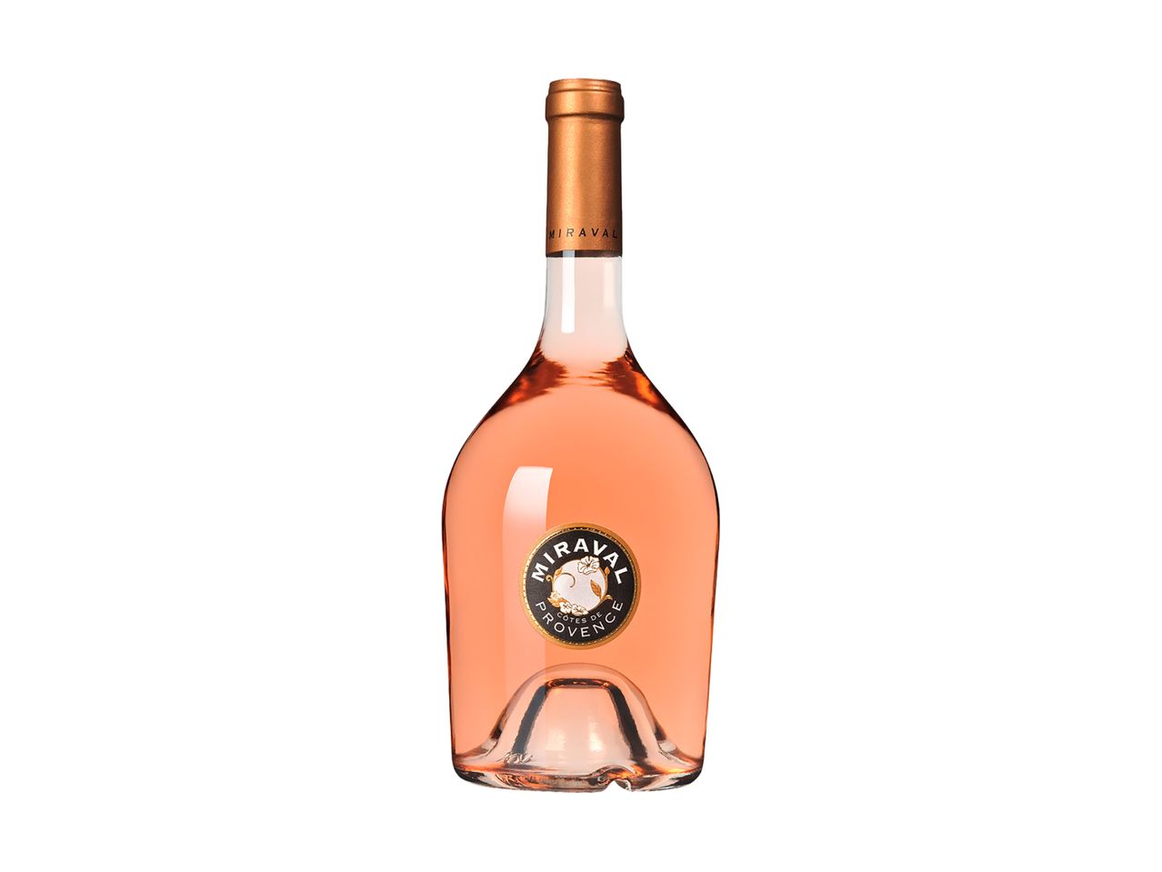Flasche Miraval Rosé aus der Provence.