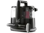 Aspirador de estofos e carpetes Cleanmaxx preto com acessórios.