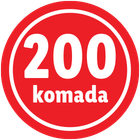 200 komada