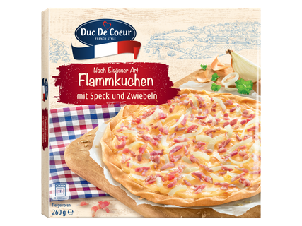 Duc de Coeur Flammkuchen