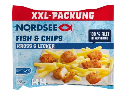 XXL Nordsee MSC Fish & Chips