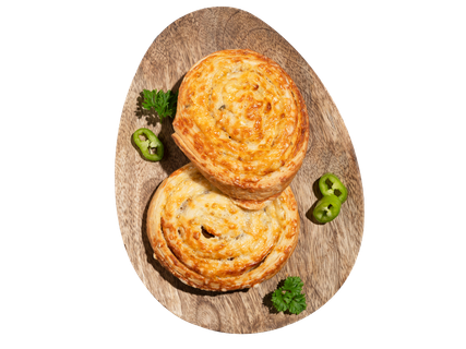 Jalapeñós-sajtkrémes csiga