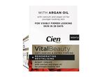 Cien Vital Beauty night cream with argan oil for younger-looking skin.