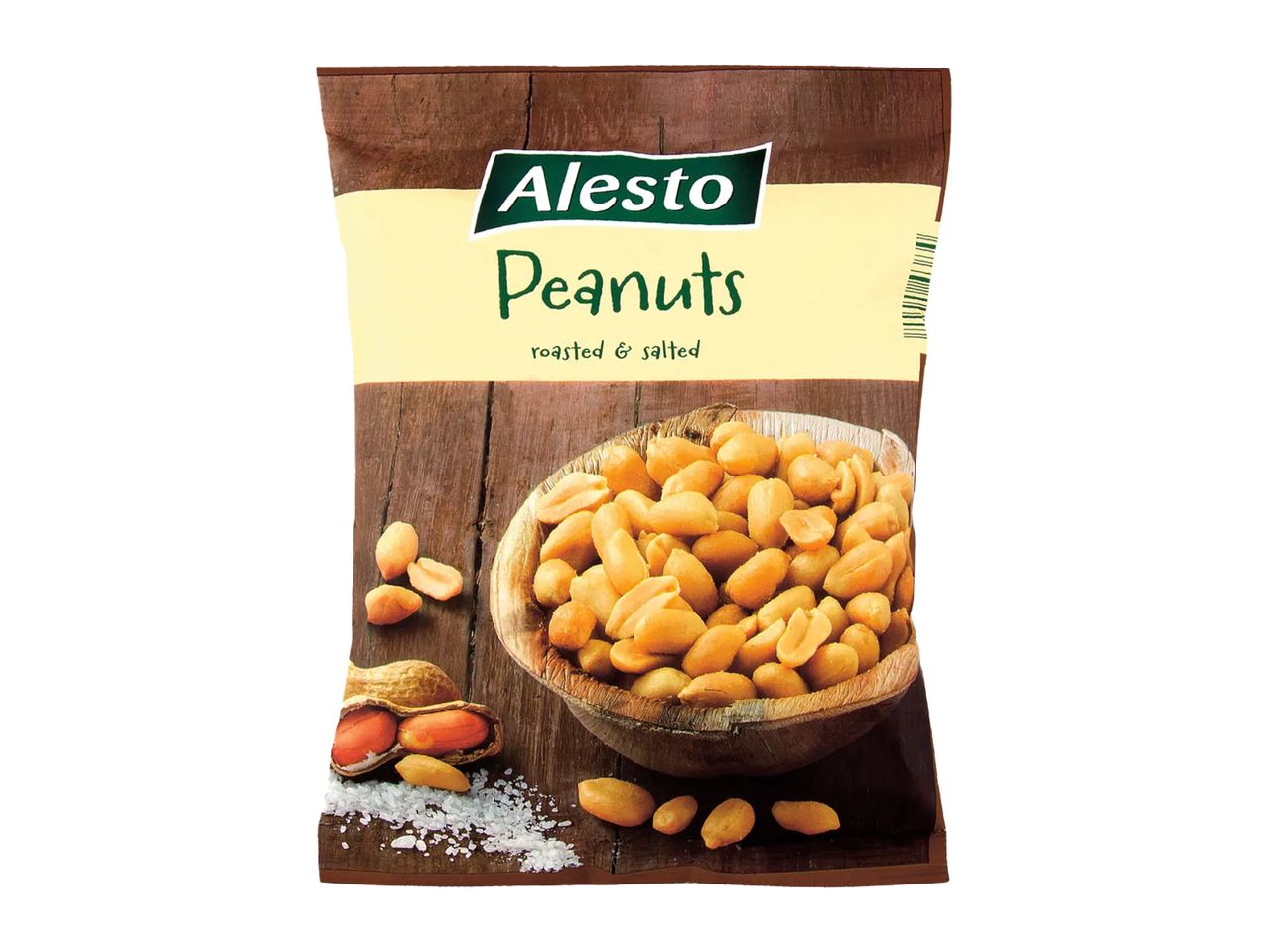 Arahide prăjite și sărate Alesto.