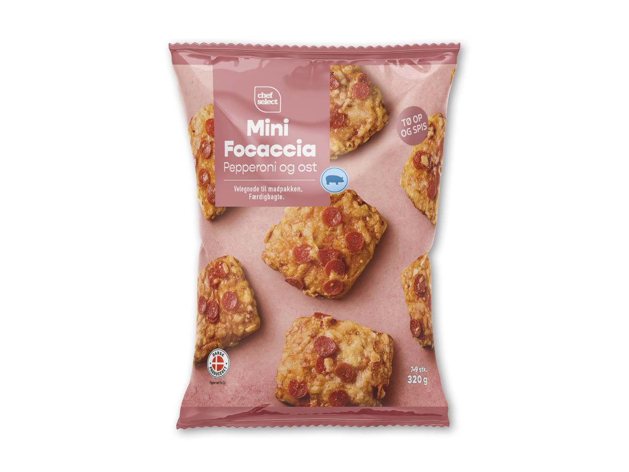 Pølsehorn eller focaccia