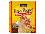 Pizza Pocket El Tequito com salami e jalapeño – congeladas.
