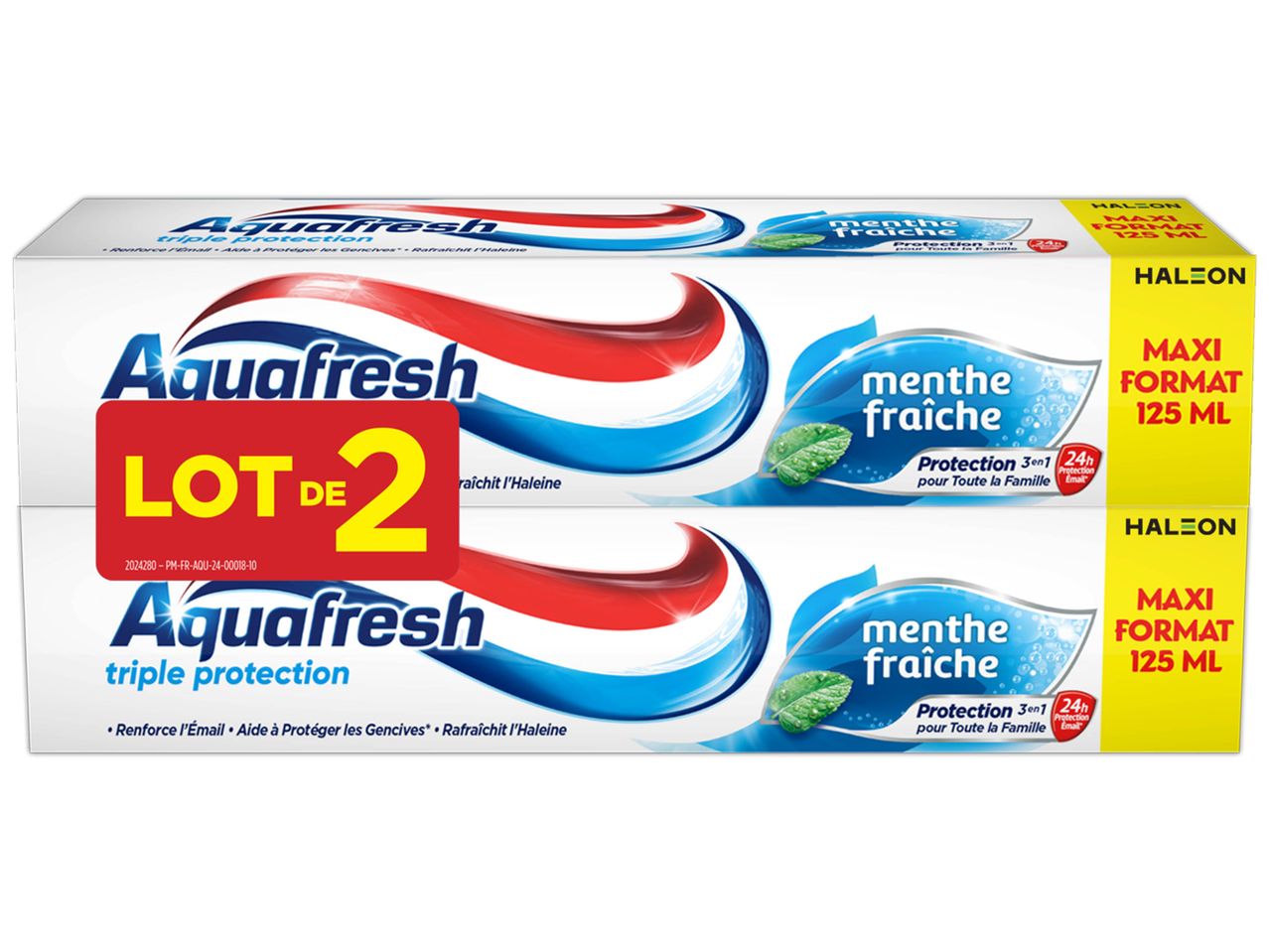 Aquafresh triple protection menthe fraîche