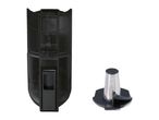 Replacement dust container and metal filter for a handheld vacuum cleaner