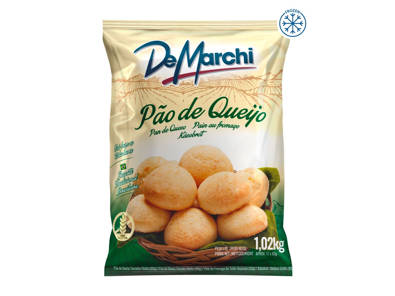 De Marchi Pão de Queijo mix for making cheese bread.
