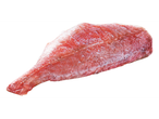 Filé de peixe vermelho congelado.