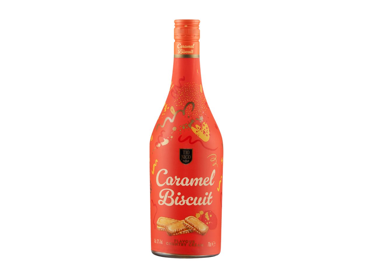 Tio Nico Caramel Biscuit flavour country cream liqueur bottle