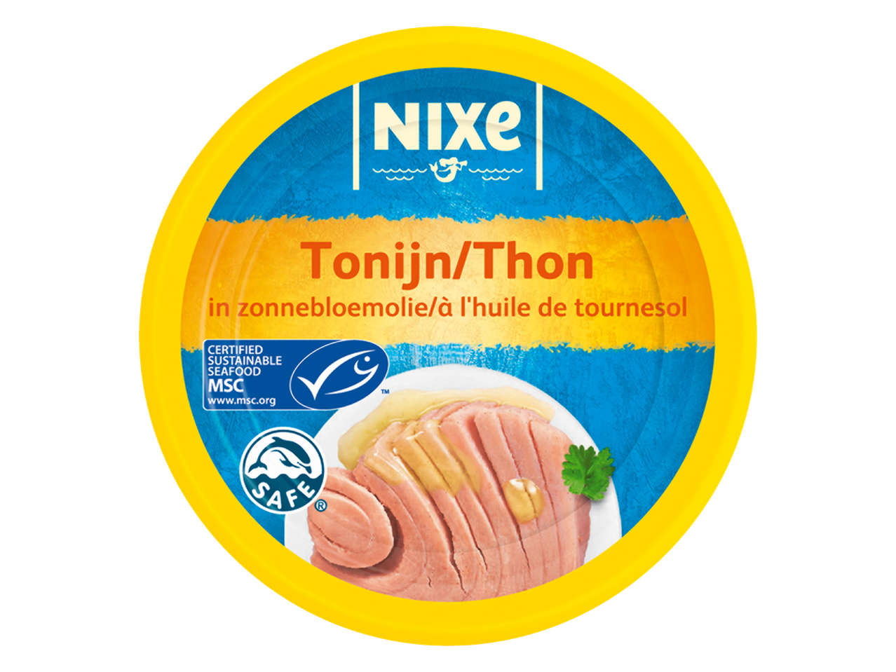 Nixé tonijn in zonnebloemolie, MSC-gecertificeerd.