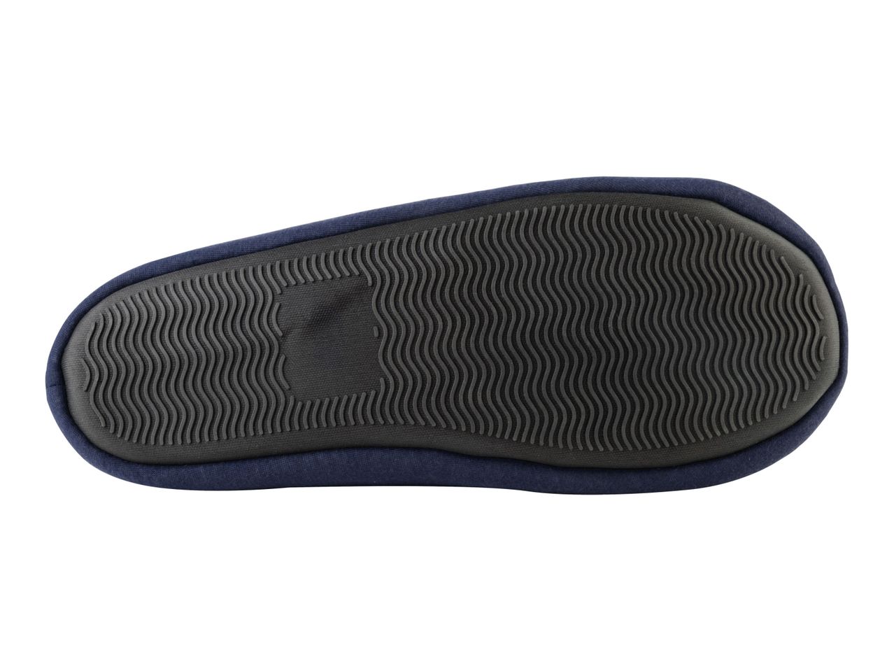 Go to full screen view: Livergy Men's Slippers - Navy - Image 4