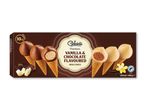 Pakke med 10 vanilje- og chokoladesmagende minivafler.