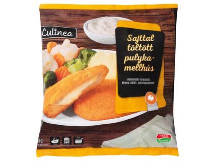 Sajttal töltött pulykamell