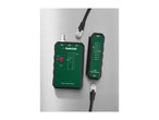 PARKSIDE cable tester master and remote unit with RJ45 and RJ11 cables.
