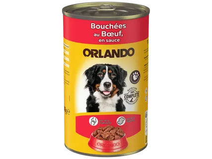 ORLANDO Bouchées en sauce pour chien