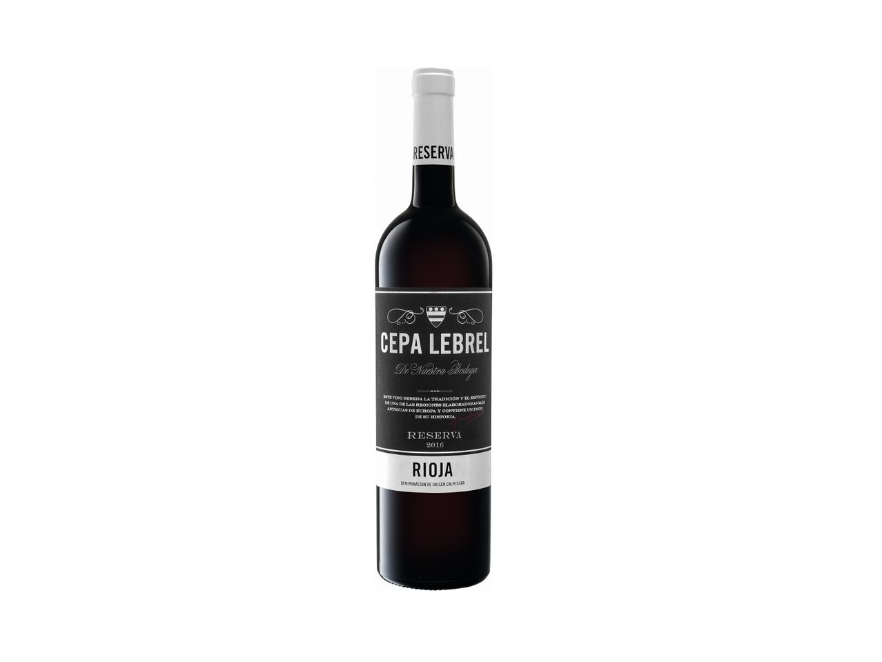 Įjungti viso ekrano vaizdą: Raudonasis sausas vynas „Cepa Lebrel Rioja DOC Tempranillo“ – vaizdas 1