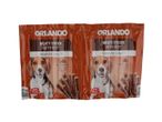 Two packs of Orlando Meaty Sticks with beef.