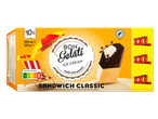 Caixa com 10 picolés Bon Gelati sabor Sandwich Classic, XXL.