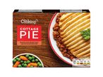 What's Cooking? Cottage Pie: minced beef, carrots and onions in gravy, topped with seasoned mashed potato.
