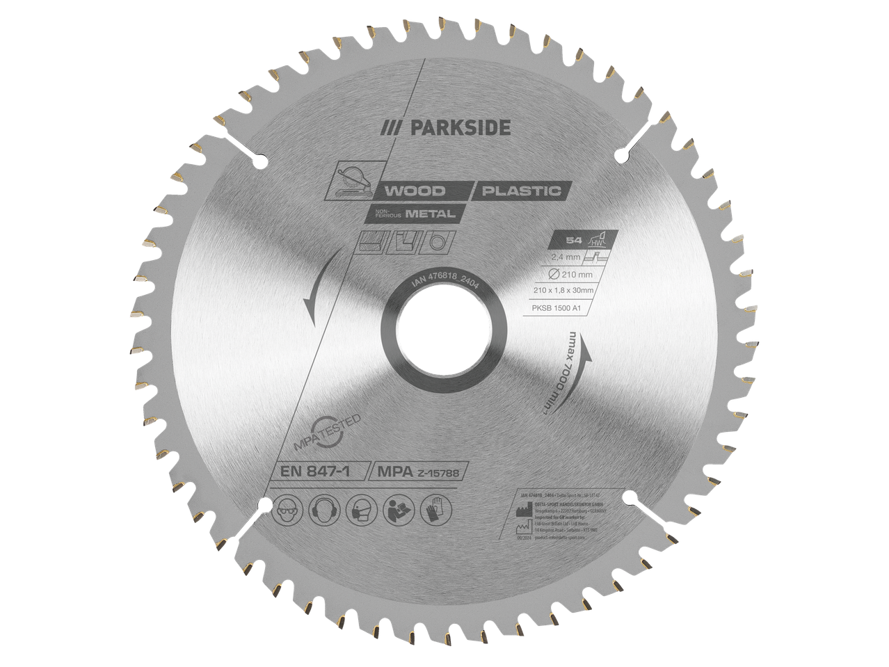 PARKSIDE® Tarcza do cięcia drewna o ⌀ 21 cm