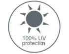 100% UV PROTECTION