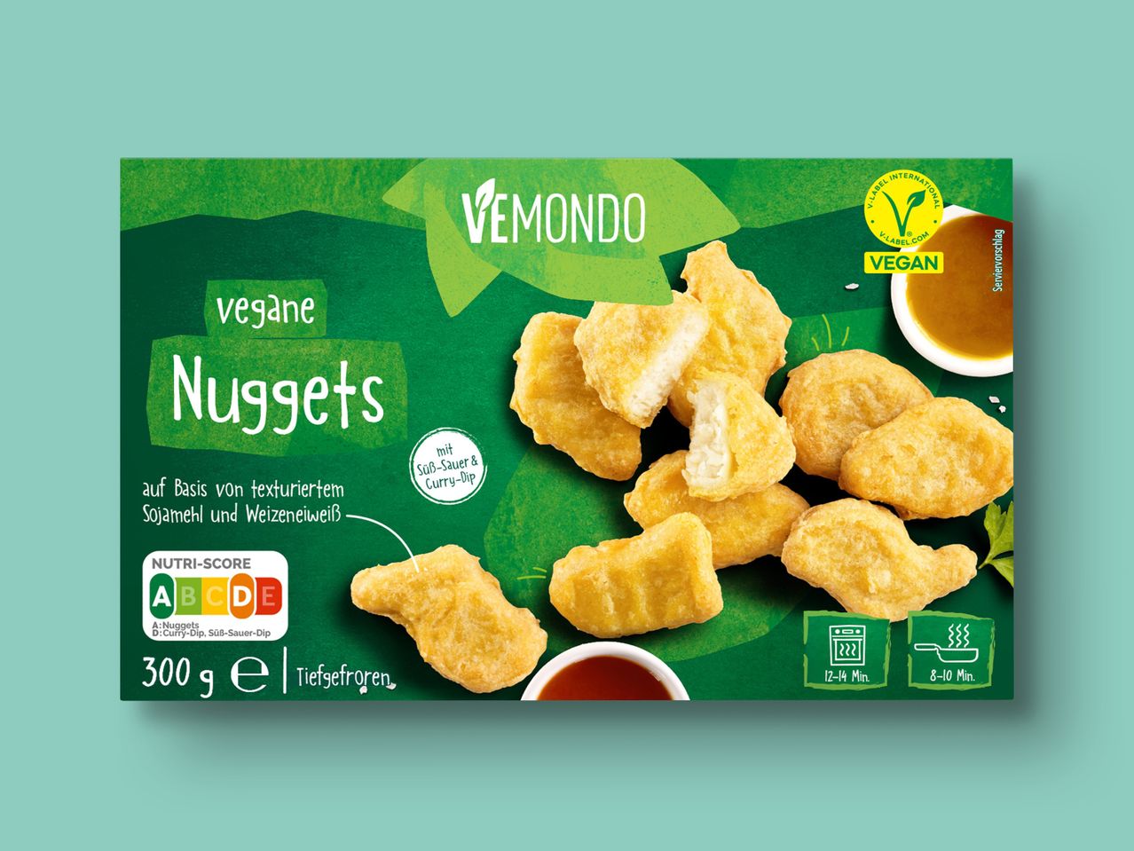 Gehe zu Vollbildansicht: Vemondo Vegane Nuggets - Bild 1