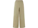 Pantaloni larghi color beige con elastico in vita.