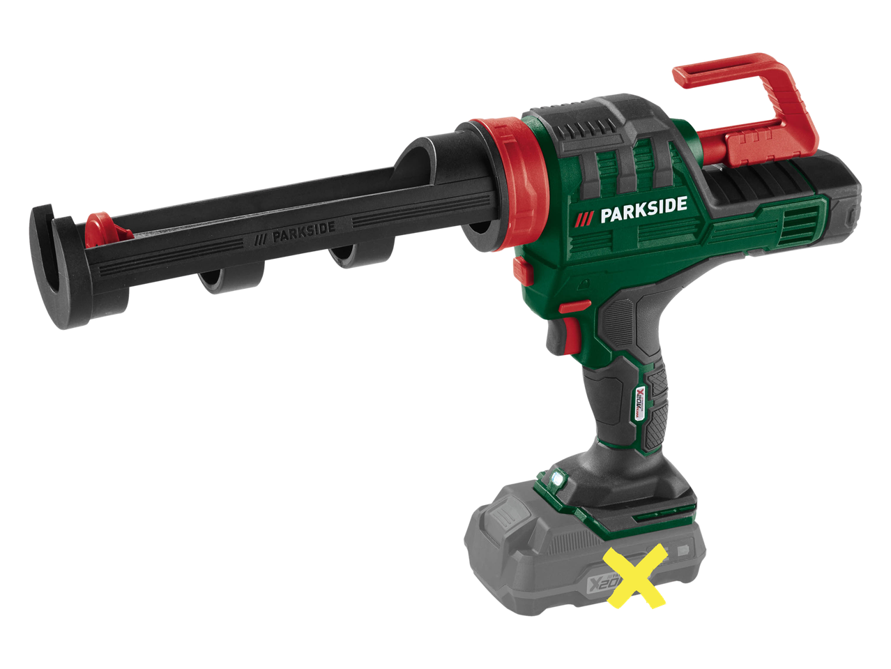 Pistola per cartucce ricaricabile