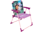 Children's folding chair featuring Gabbia's Dollhouse.