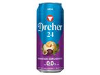 Dreher 24 alkoholmentes gyümölcsízű ital dobozban.