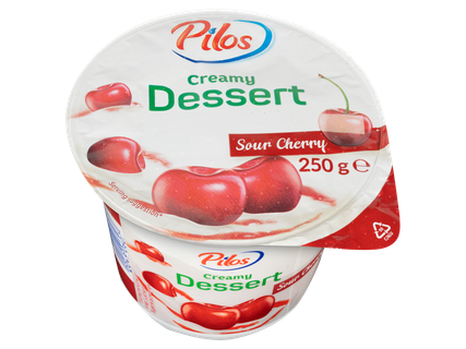 Réteges krémdesszert