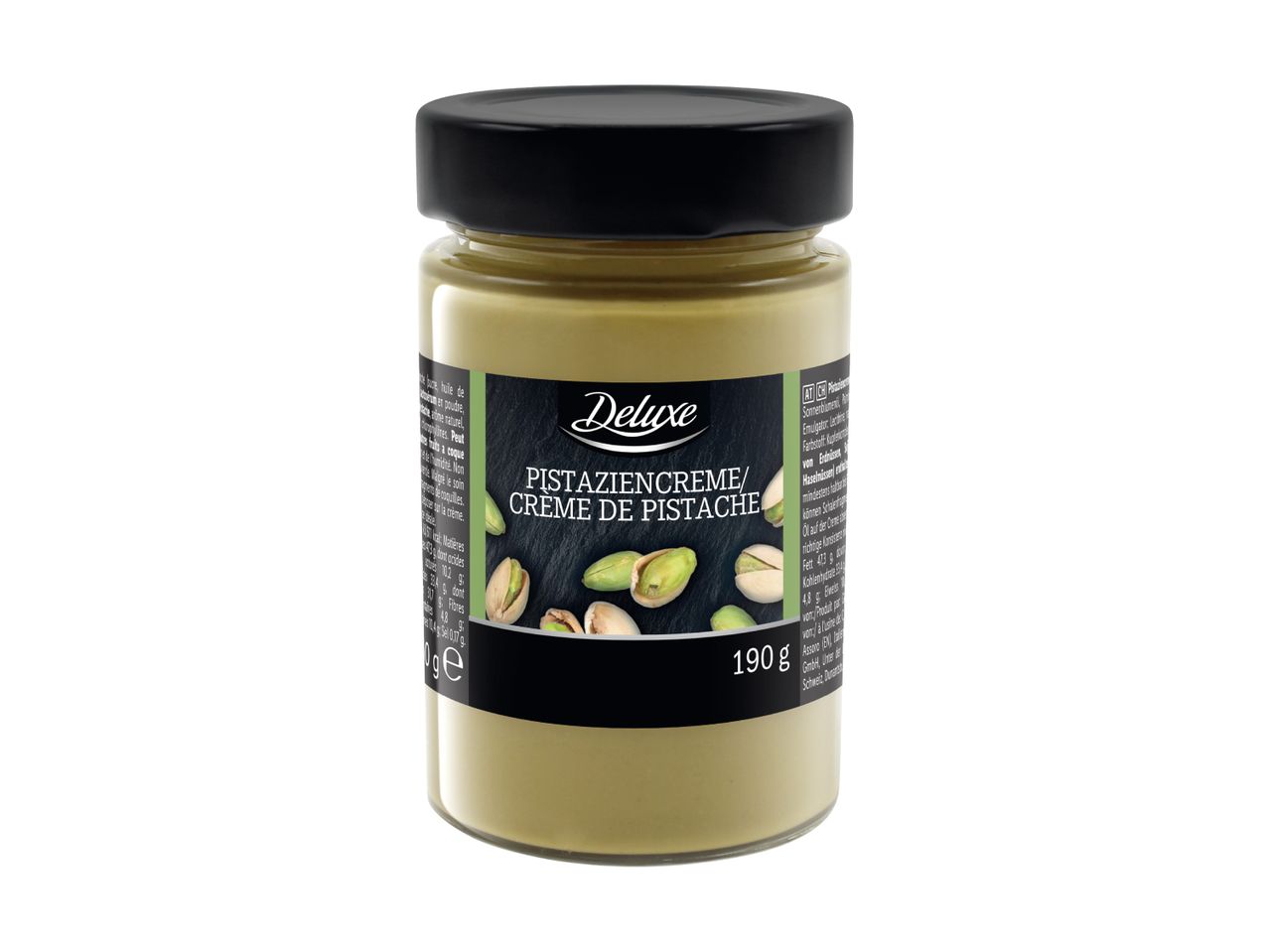 Vasetto di crema spalmabile al pistacchio Deluxe