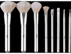 Conjunto de pincéis de maquiagem Cien Beauty com diferentes tamanhos e formatos.