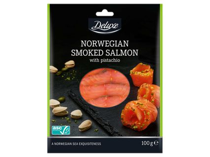 Norvég füstölt lazac