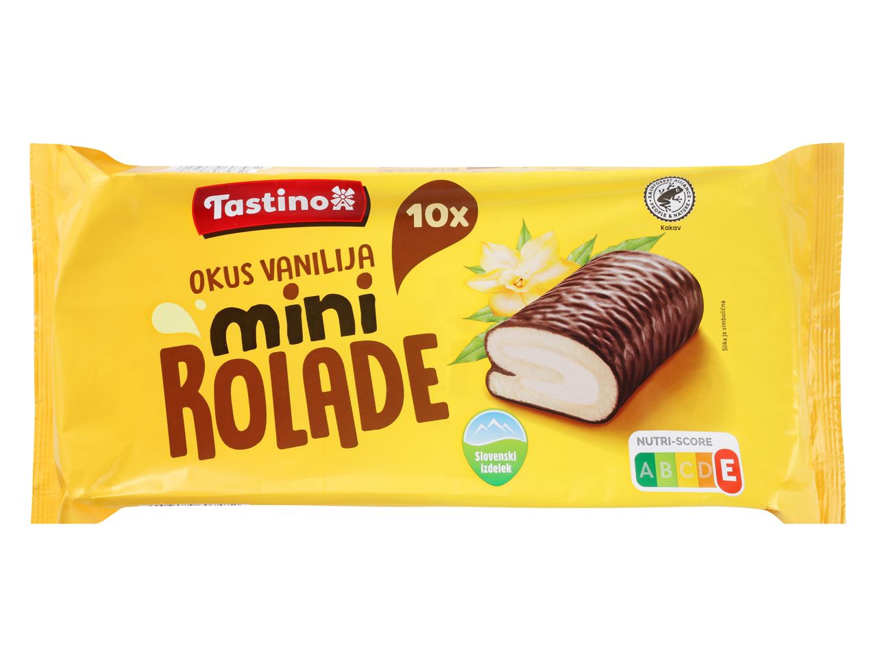 Paket mini rolad Västerbotten, okus vanilije.