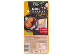 Pilos füstölt grill mozzarella sajt, 2 szelet, serpenyőben vagy grill-lapon elkészíthető.