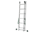 PARKSIDE® Multi-Purpose Ladder, folded and standing upright