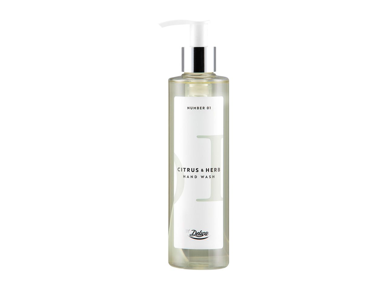 Deluxe Citrus & Herb hand wash.