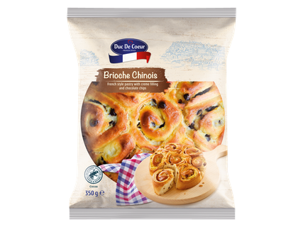 DUC DE COEUR Brioche chinois met chocoladestukjes