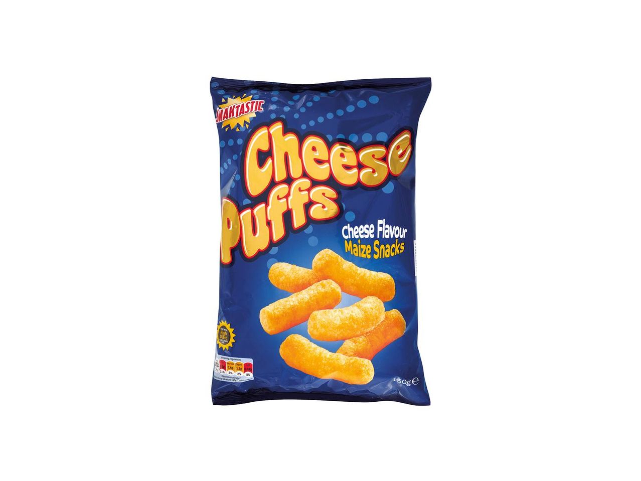 Go to full screen view: Snaktastic Cheese Puffs - Image 1
