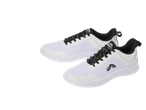 Balts Crivit sporta apavu pāris ar melnām šņorēm un akcentiem