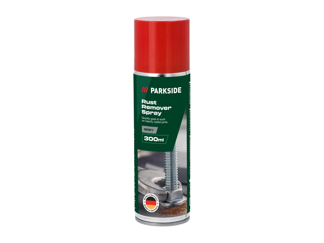A can of Ballistol spray lubricant for firearms and tools.