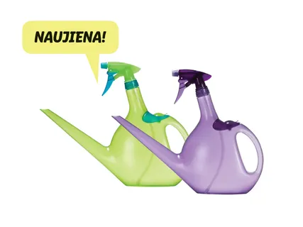 „2-in-1” laistytuvas ir purkštuvas viename