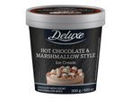 Deluxe сладолед с вкус на горещ шоколад и маршмелоу, 500 ml/опаковка.