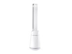 White tower fan, modern design.