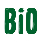 Sigla Bio organic cu un copac în loc de litera „i”.