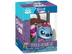 Funko Minis Stitch as Cheshire Cat figure in its box.